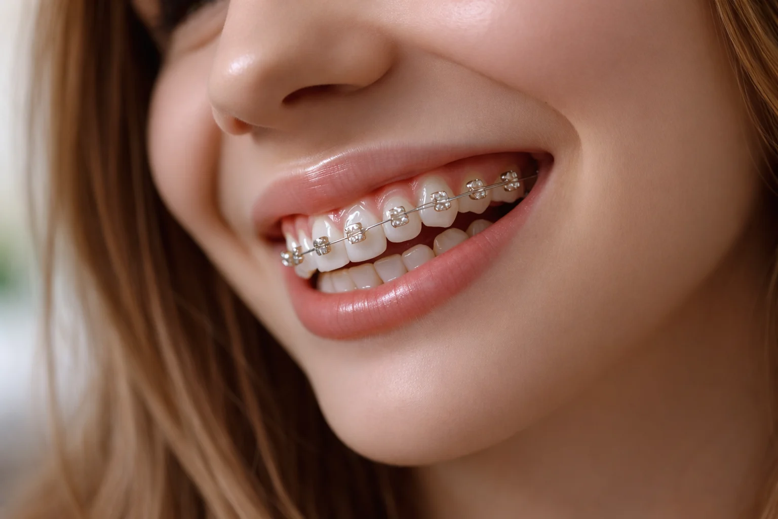 แพ็กเกจจัดฟันแบบติดแน่น (โลหะ)